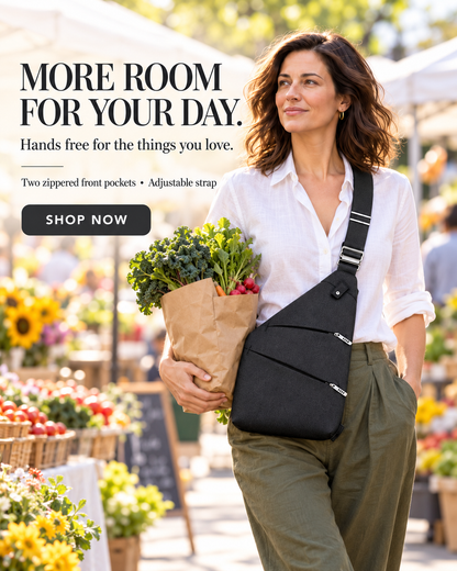 UNISEX- Outdoor Slim Anti-Theft Shoulder Messenger Bag