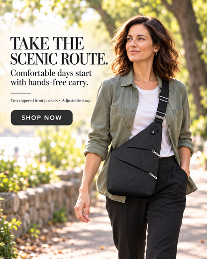 UNISEX- Outdoor Slim Anti-Theft Shoulder Messenger Bag