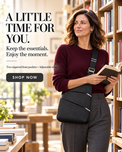 UNISEX- Outdoor Slim Anti-Theft Shoulder Messenger Bag