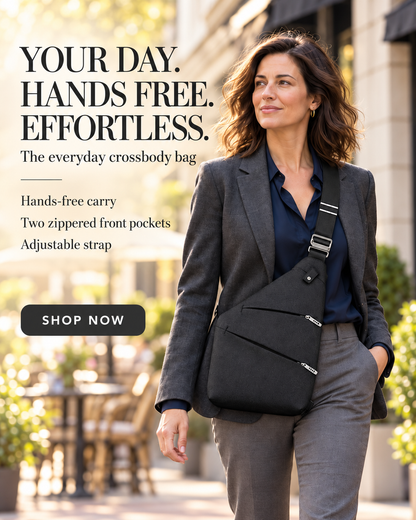 UNISEX- Outdoor Slim Anti-Theft Shoulder Messenger Bag